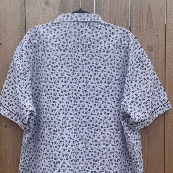 Take 50% OFF- Amedeo Men’s Short-sleeved Button Down Shirt, Size-5XL - Picture 7 of 9